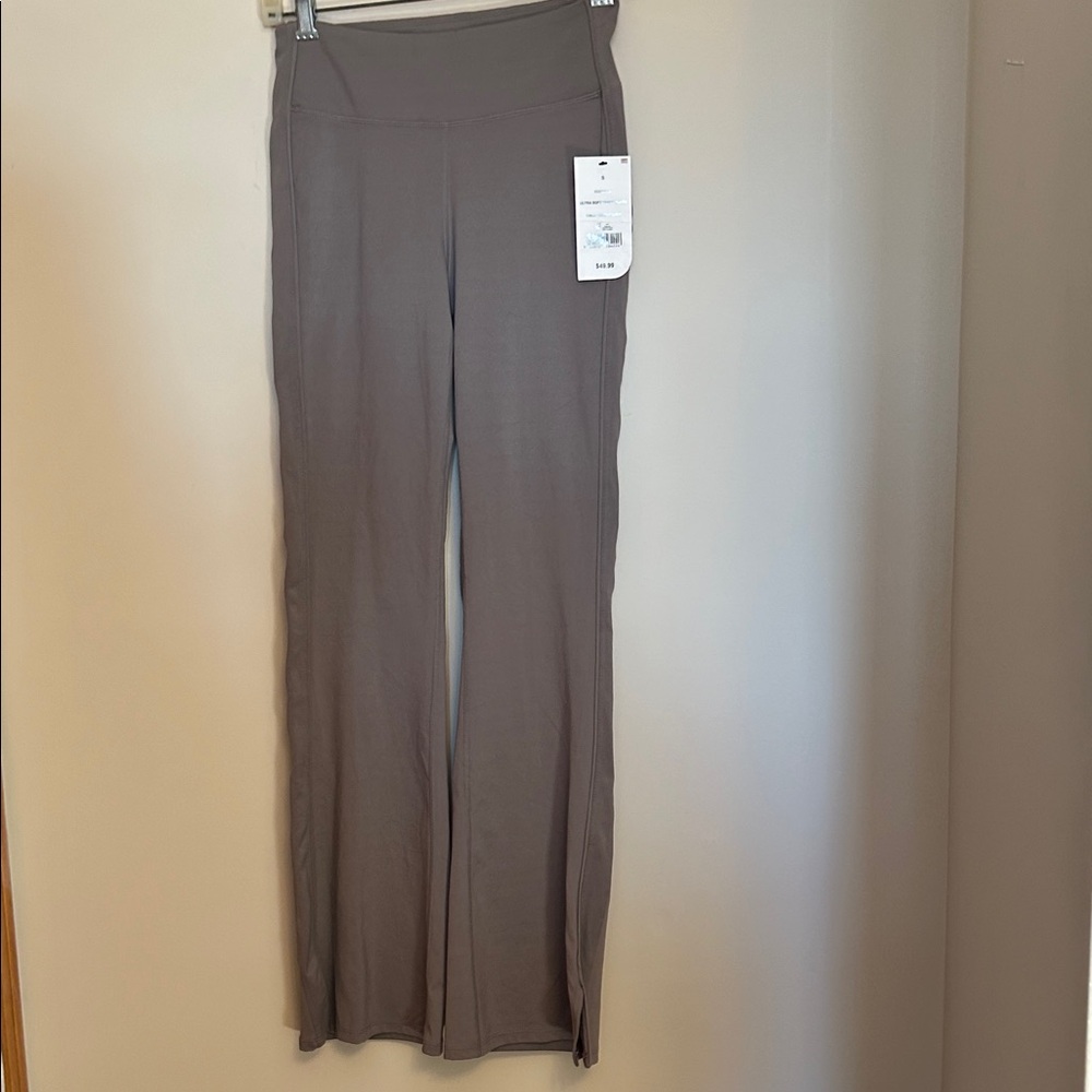 Cotton on Body ultra soft desert grey flare leg pant new with tag size small